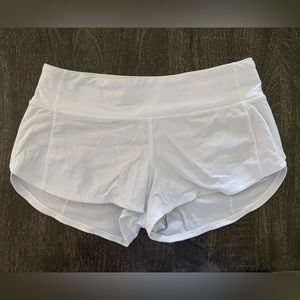 White Lululemon Speed Ups Size 4